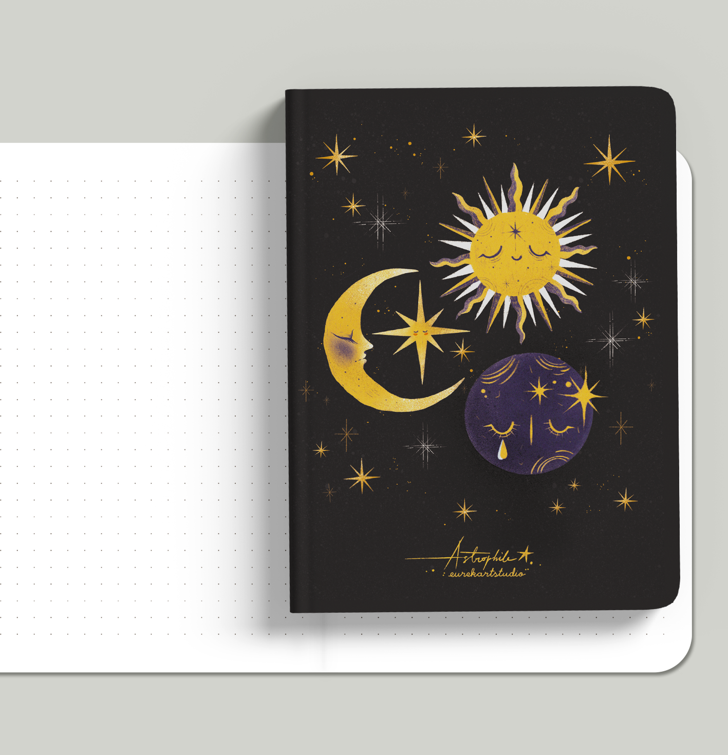 Блокнот в точку «Парад звёзд»