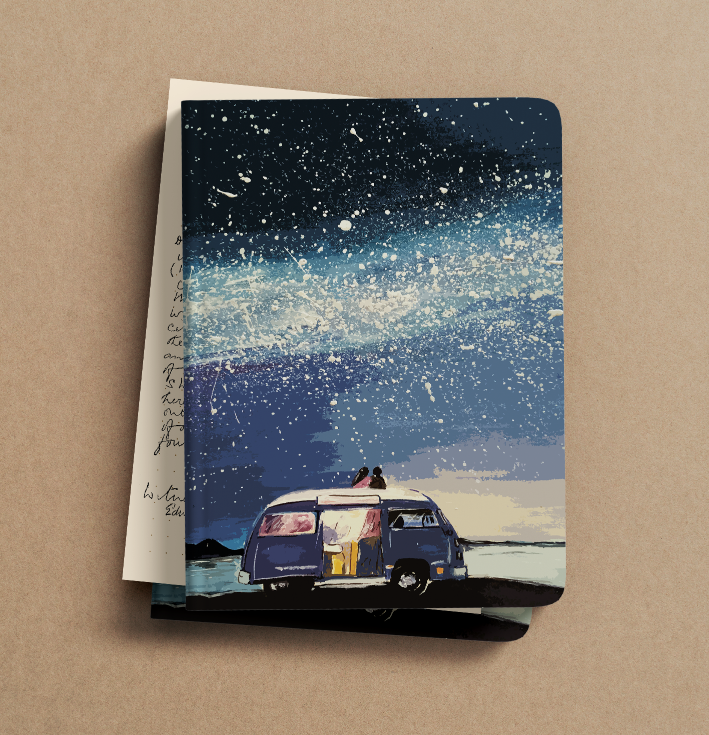 Блокнот в точку «Фургон»