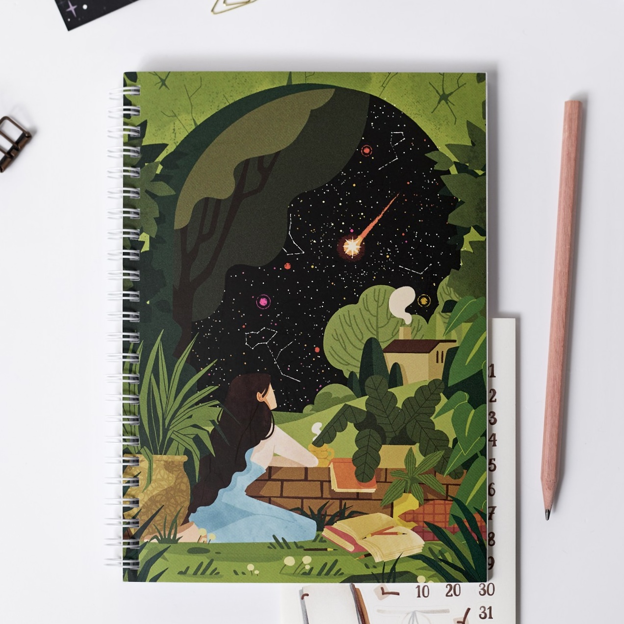 Блокнот А5 в точку «Enchanted»