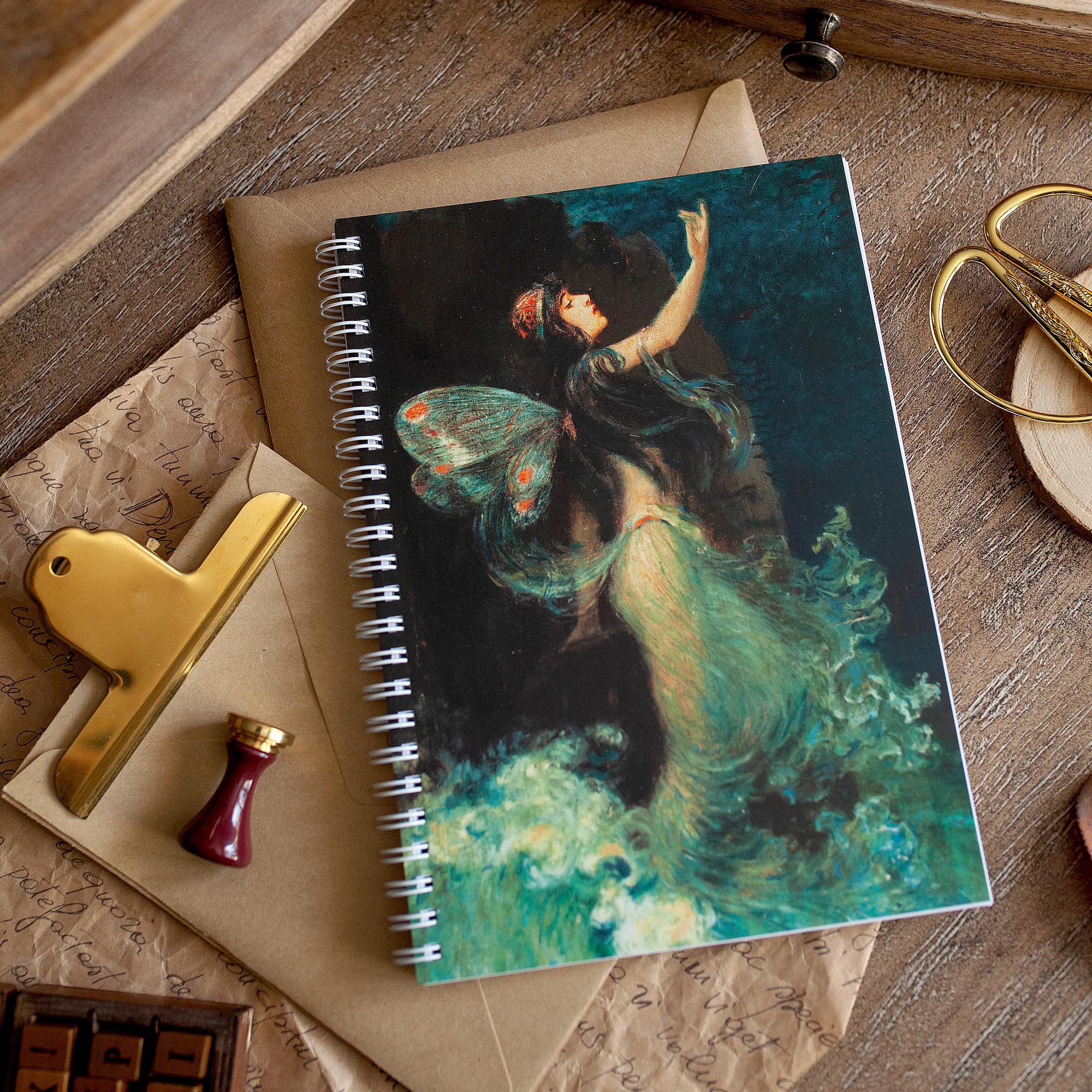 Блокнот А5 в точку «Водяная нимфа»
