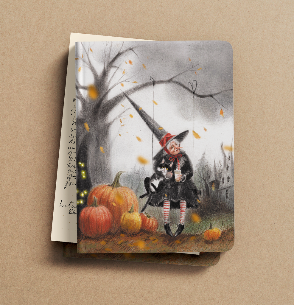 Блокнот в точку «Ведьмочка»