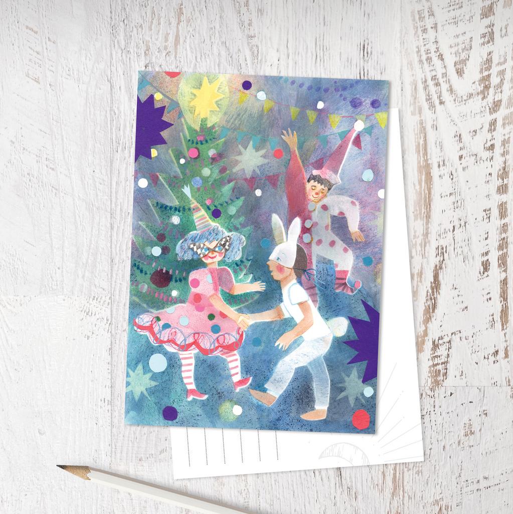 Открытка «Маскарад»