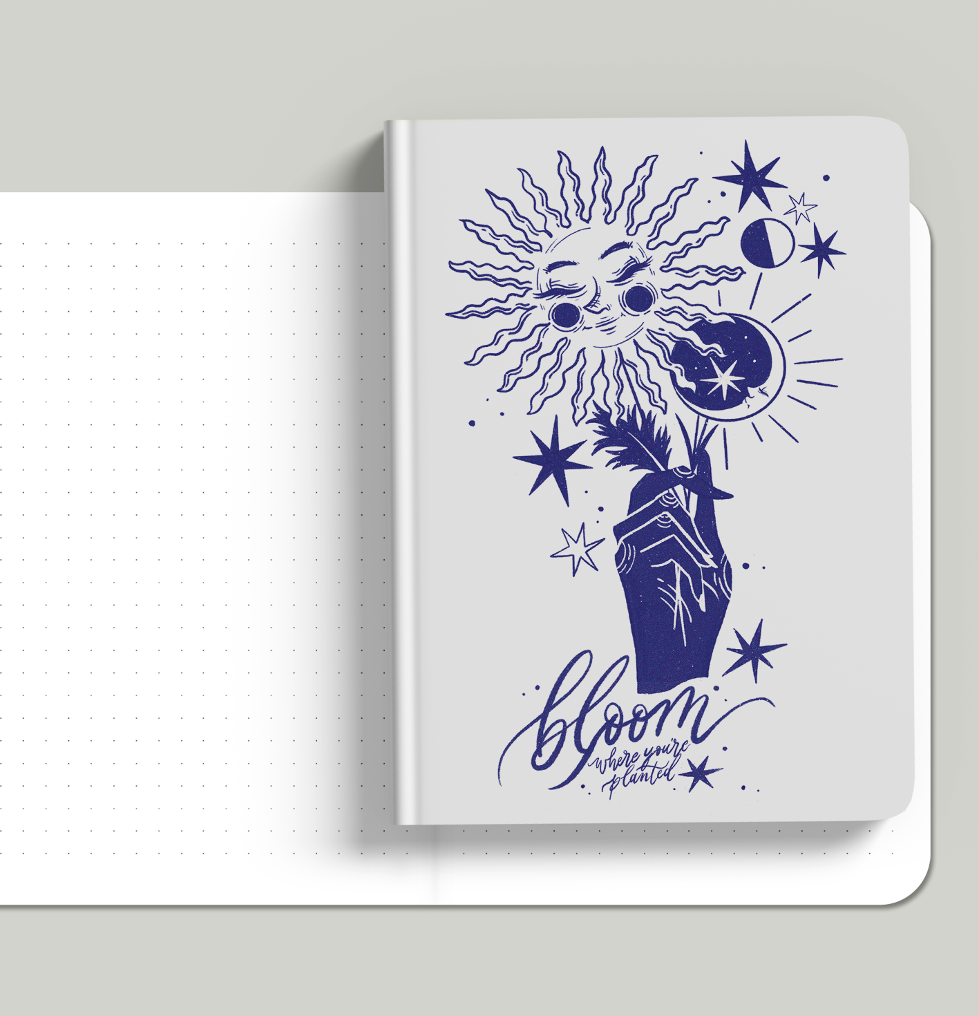 Блокнот в точку А6 «Bloom»