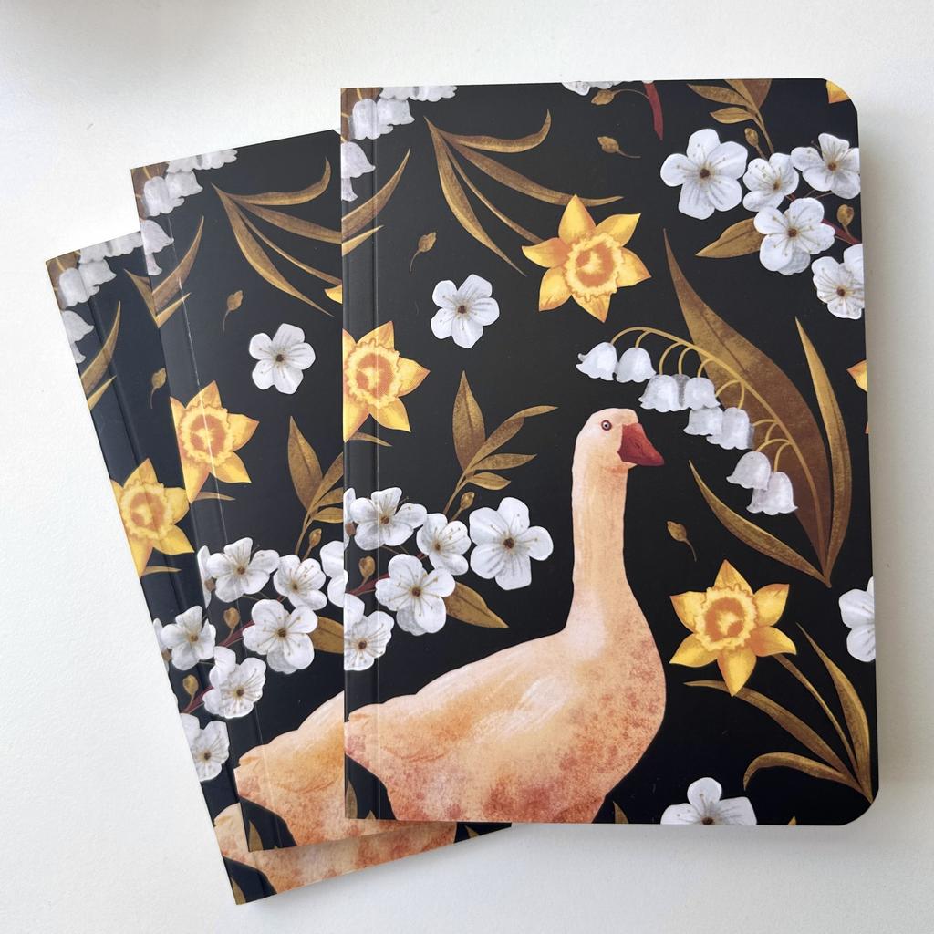 Блокнот A6 Мистер Гусь [garage sale]