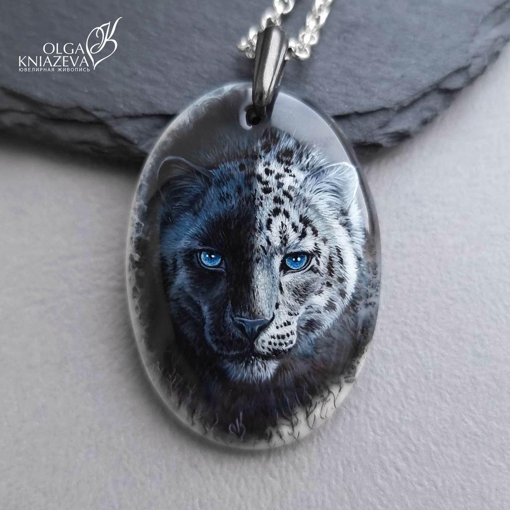 КУЛОН-ТОТЕМ "ПАНТЕРА-ИРБИС"