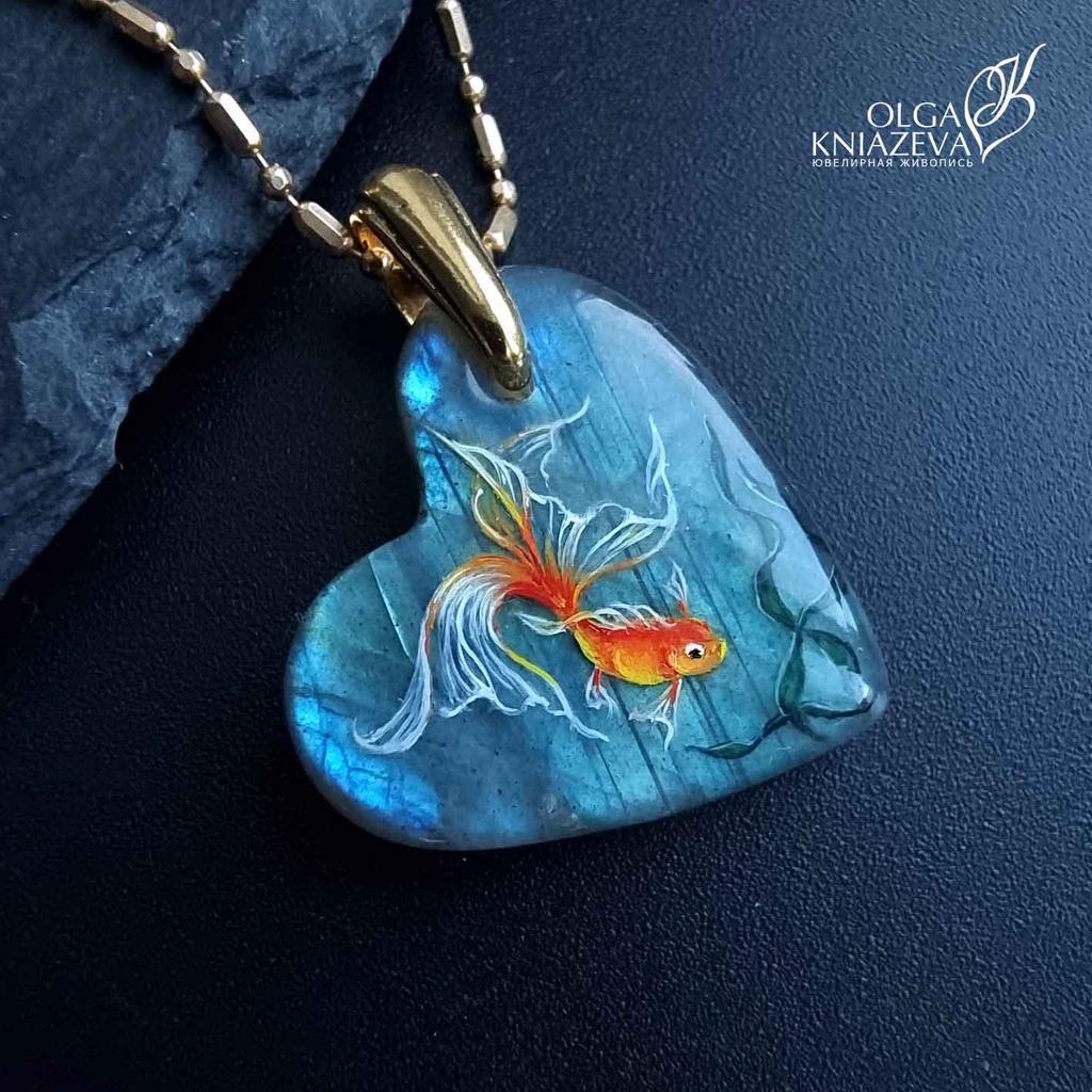 КУЛОН "ЗОЛОТАЯ РЫБКА"