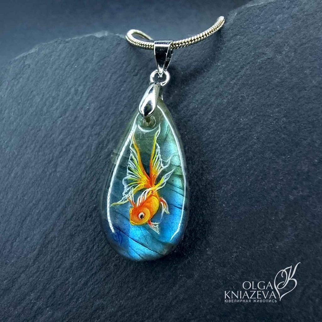 КУЛОН "ЗОЛОТАЯ РЫБКА"