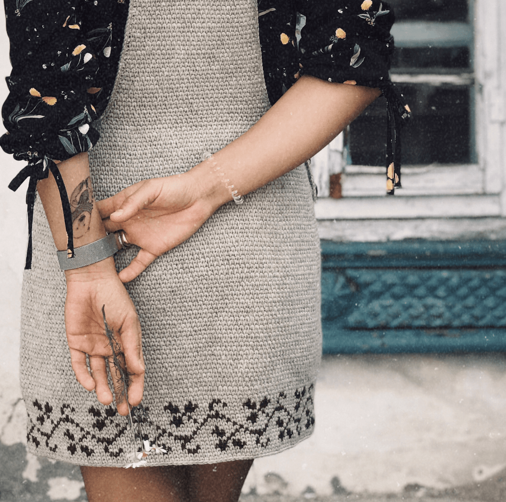 Обучающий курс по вязанию сарафана для детей и взрослых #Steppe_Wind