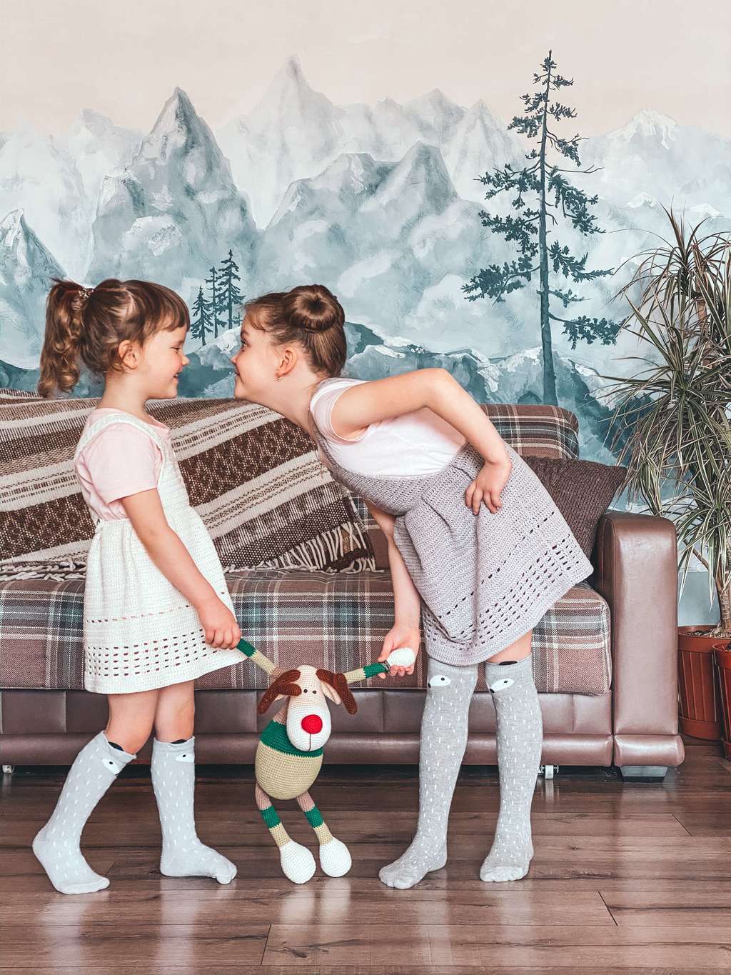 Сарафан крючком #elf_bunny_dress