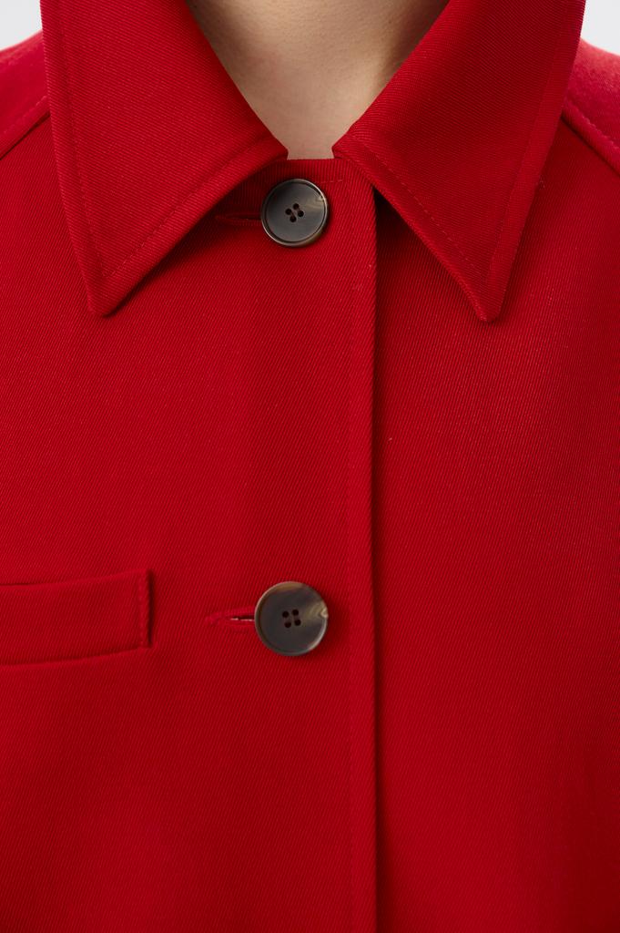 Полупальто Mackintosh red