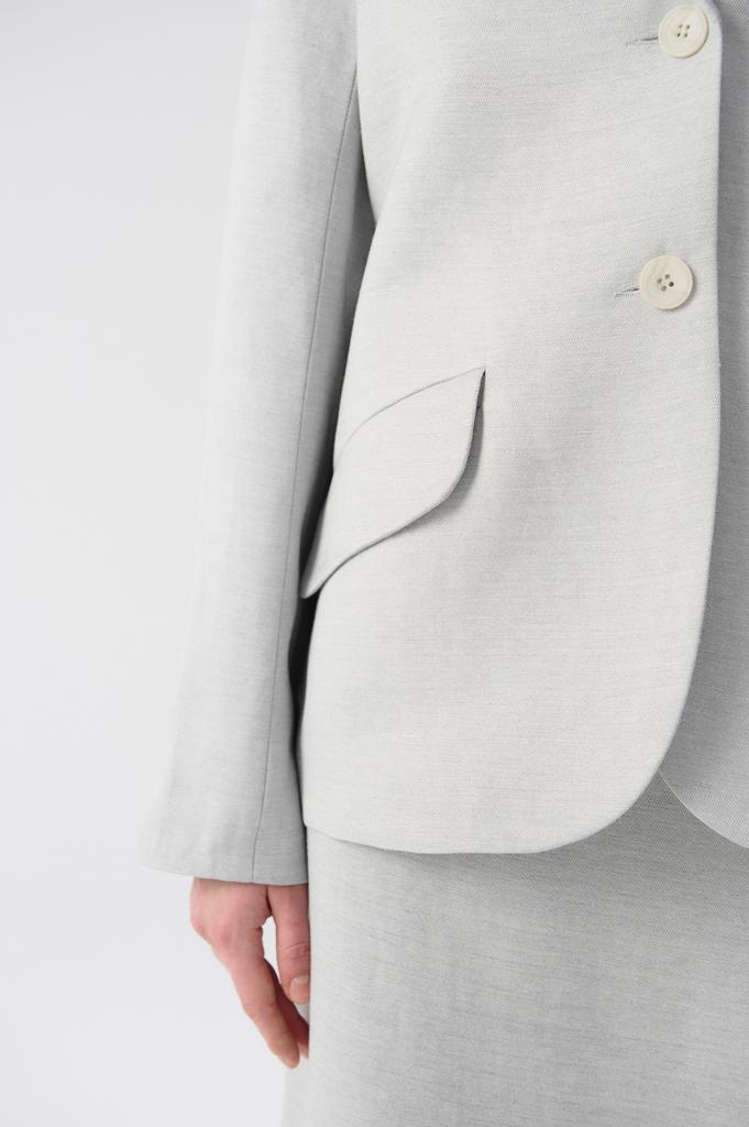 Пиджак Preston серебро