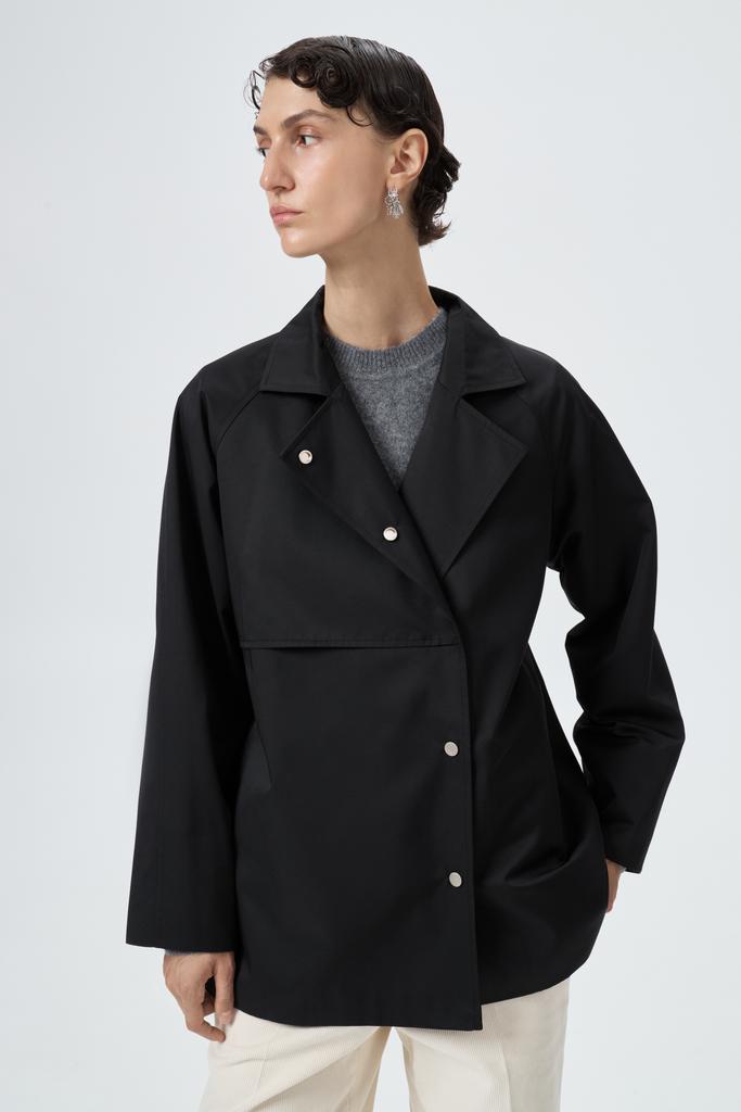 Куртка с кокеткой black