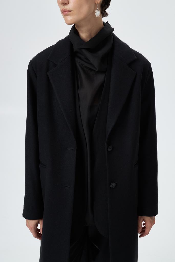 Классическое пальто black