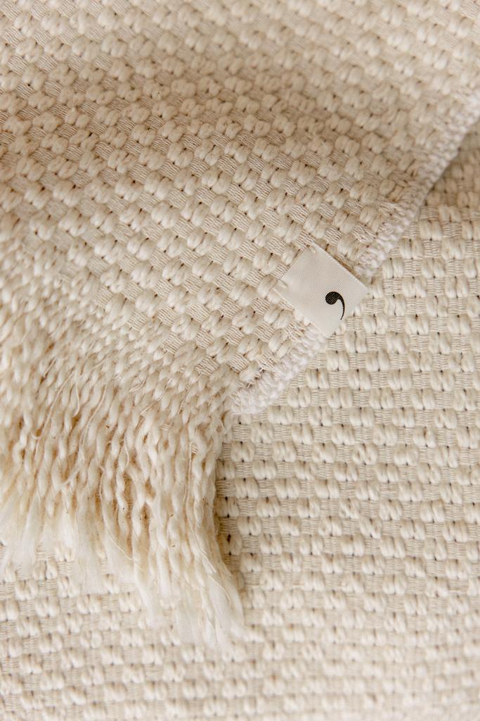 Шарф хлопковый фактурный