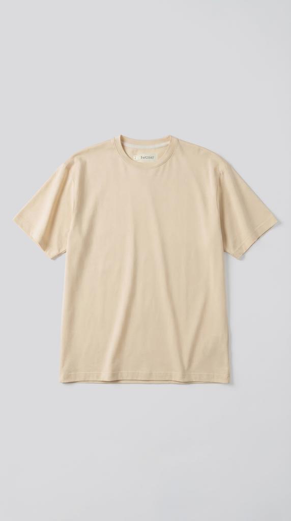 Футболка вискозная бежевая