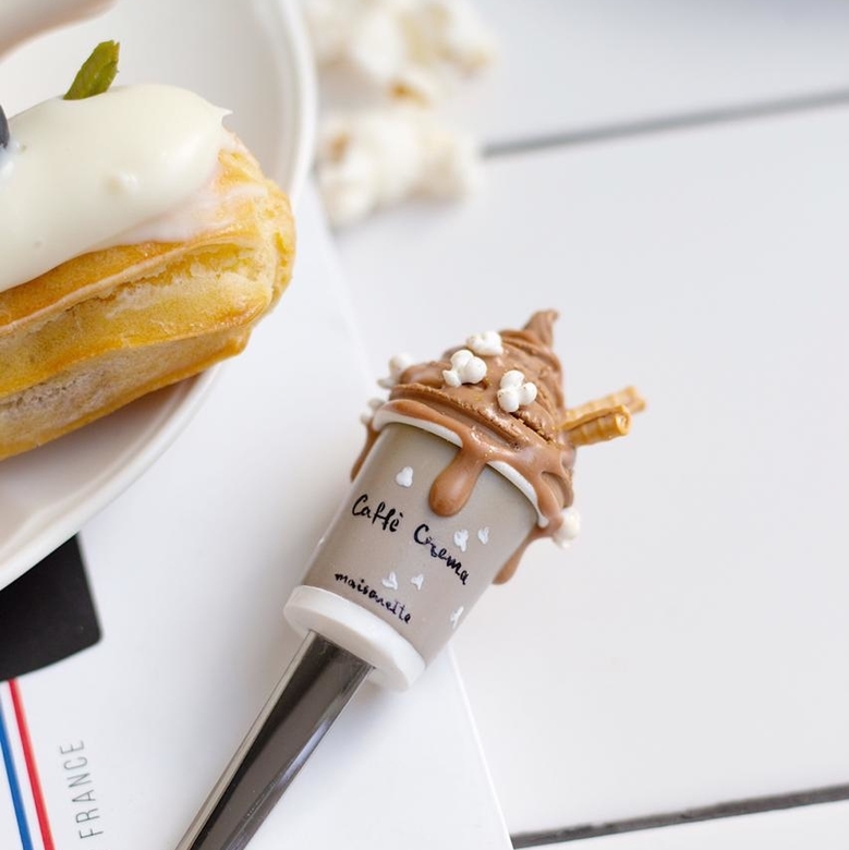Ложка с кофейным стаканчиком maisonette (JUL'S SMALL BAKERY)