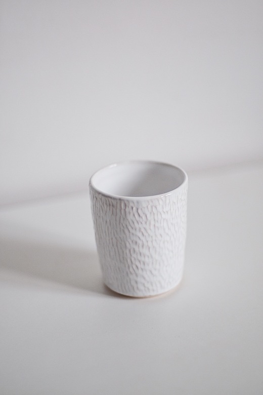 Фактурный стакан молочный (KAPTUR CERAMICS)