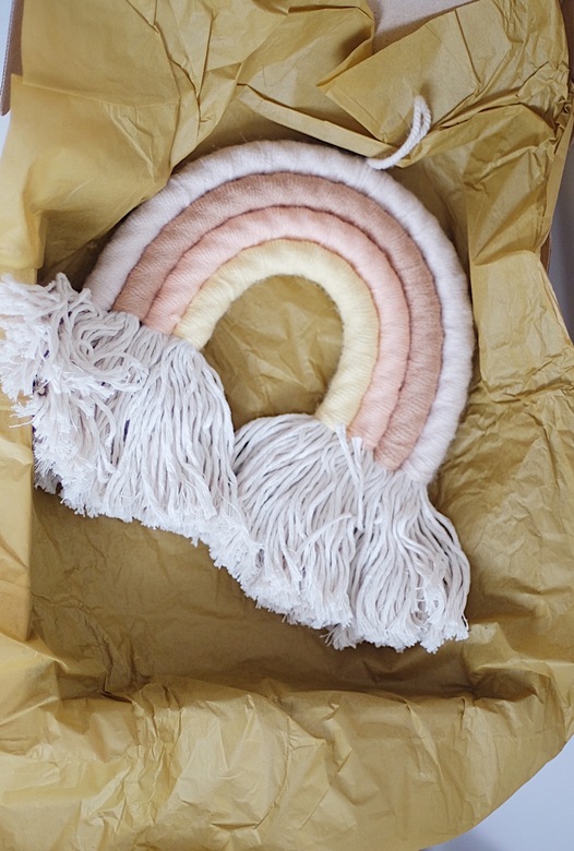 Радуга интерьерная в детскую в персиковых тонах (RADUGADUGA SHOP)