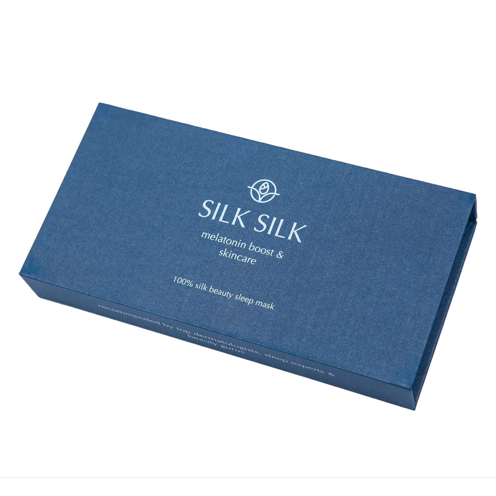 Шелковая наволочка КОБАЛЬТ (SILKSILK)