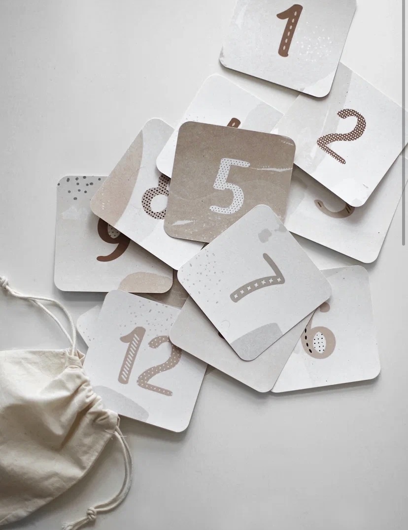 Карточки для фото малыша (BEIGE DIARY)