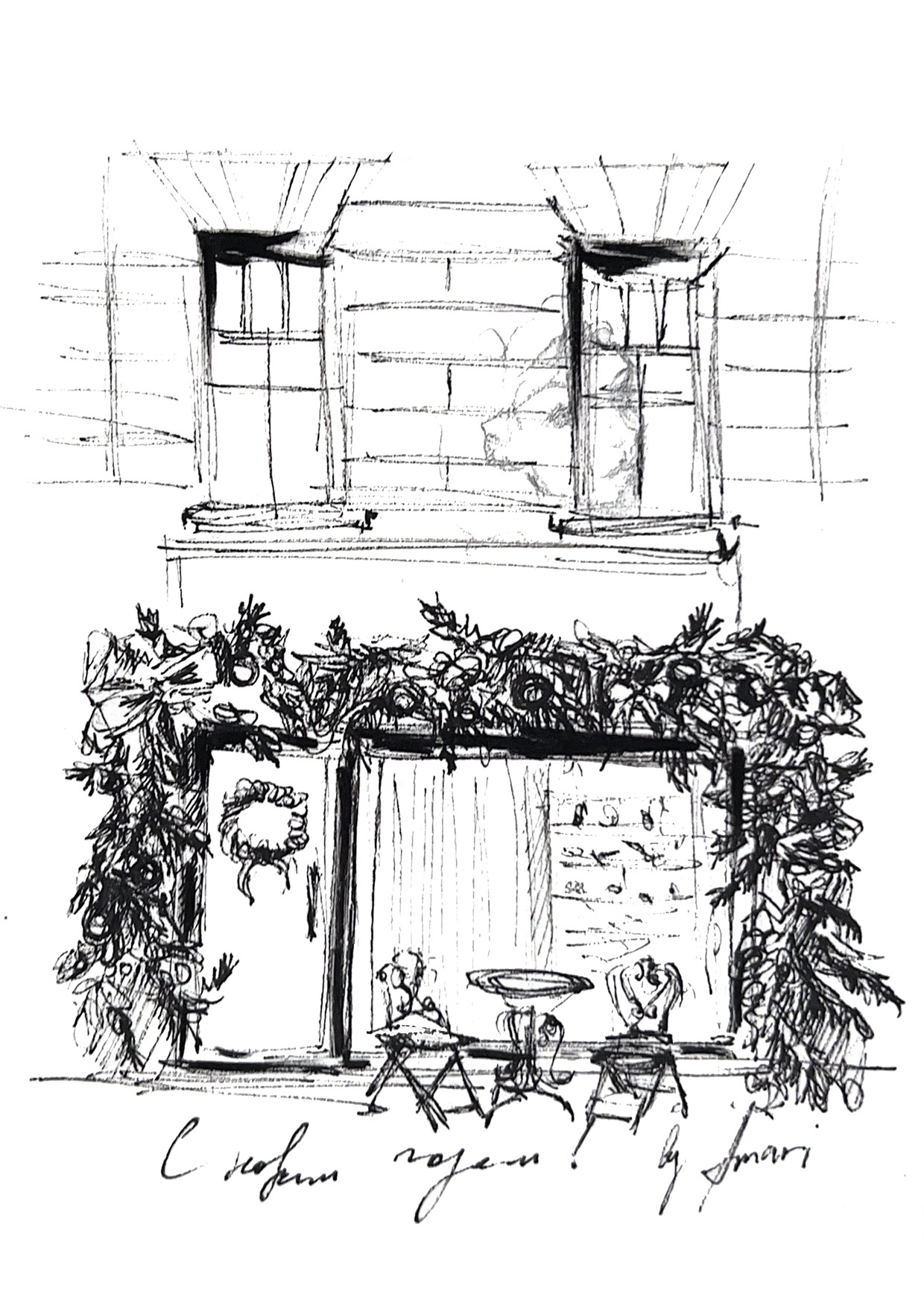 Новогодние открытки ручной работы (Аня Миртова)