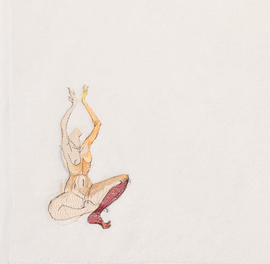 Набор из двух полотенец из премиального хлопка белый NUDE  (TELO)