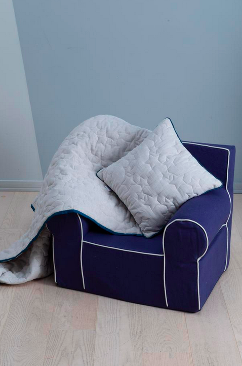 Покрывало Звездочки с цветным кантиком (ЗАЙКА ПОЛЬ)