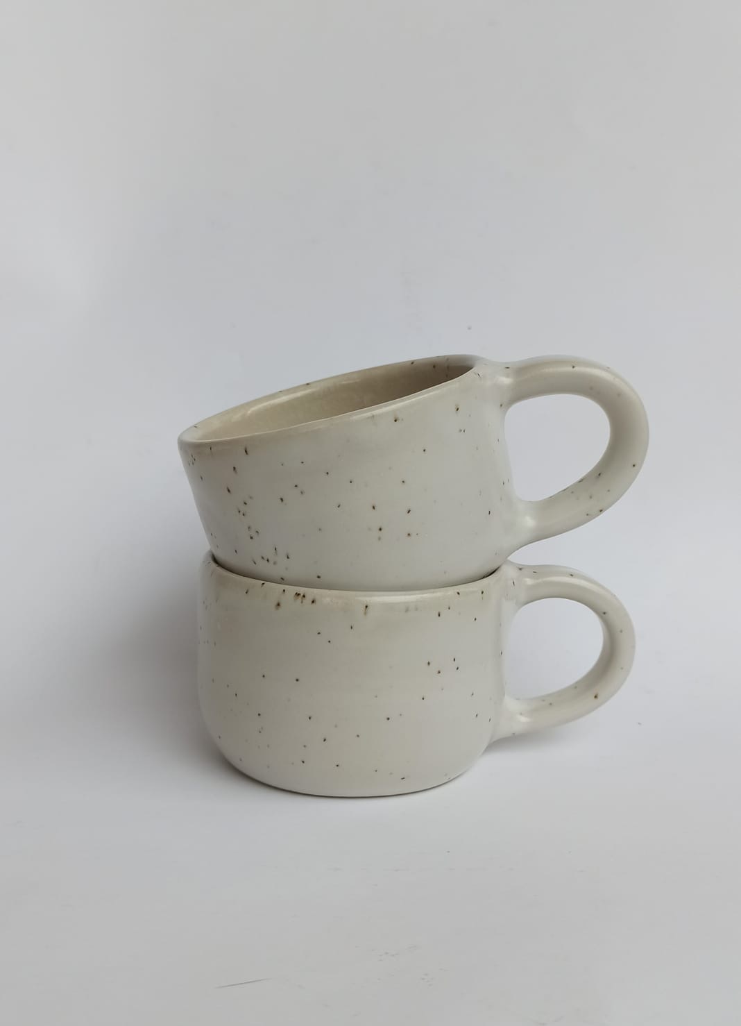 Кружка для кофе 100 мл в крапинку (Titkova ceramics)