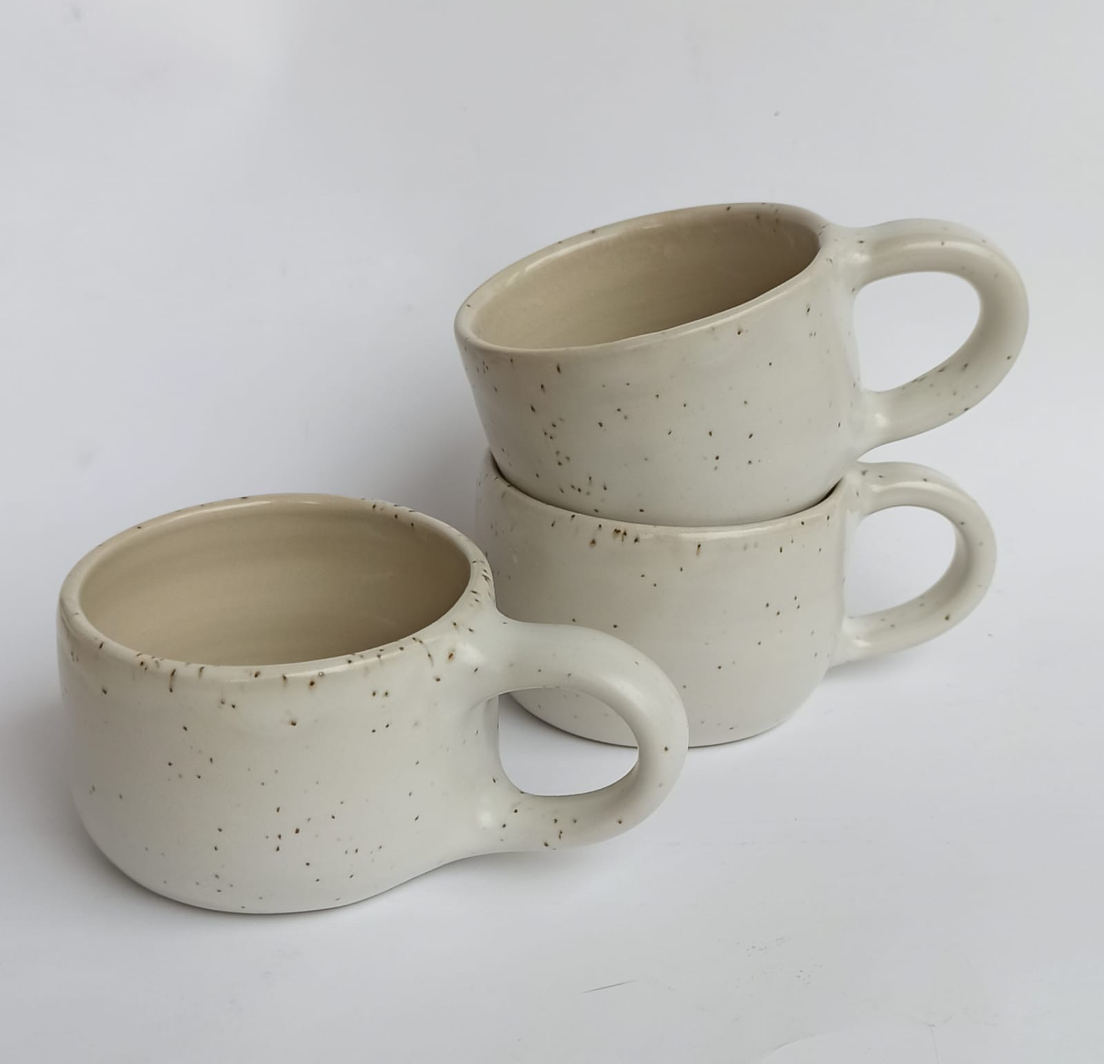 Кружка для кофе 100 мл в крапинку (Titkova ceramics)