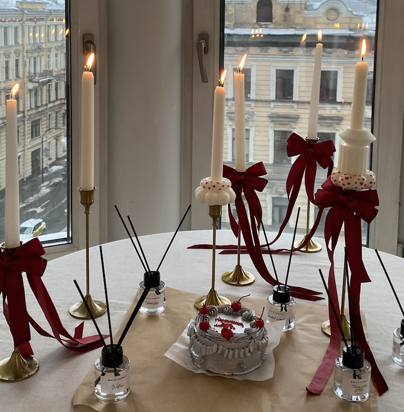 свеча-конструктор MEMPHIS LOVE