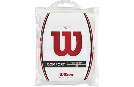 Намотка Wilson Pro Overgrip 12 штук Белая