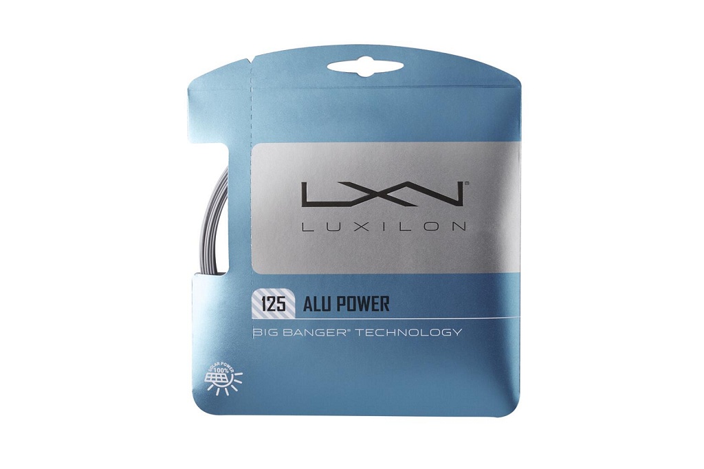 Теннисная струна  Luxilon Alu Power Silver 1,25 (12,2 м)