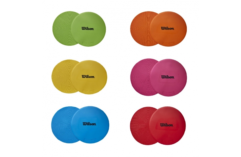 Мишень-точка для тенниса Wilson Marker Spots, 6 штук