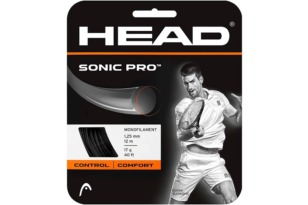 Теннисная струна Head Sonic Pro 1,25 (12,2 м), черный