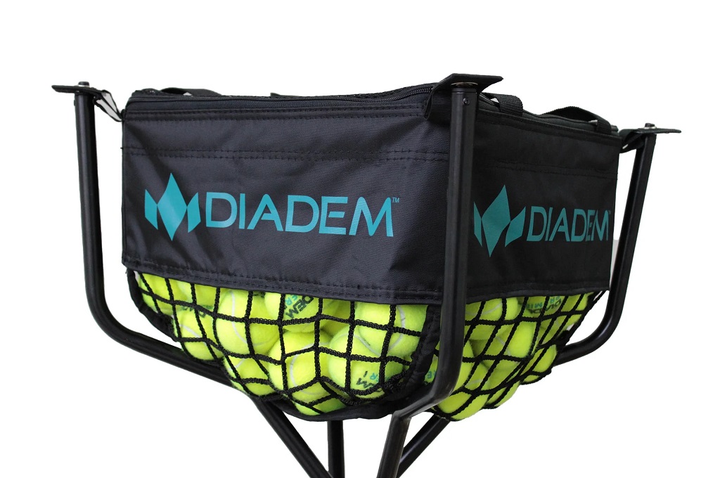 Корзина для мячей Diadem Ball Cart, 150 мячей, черный
