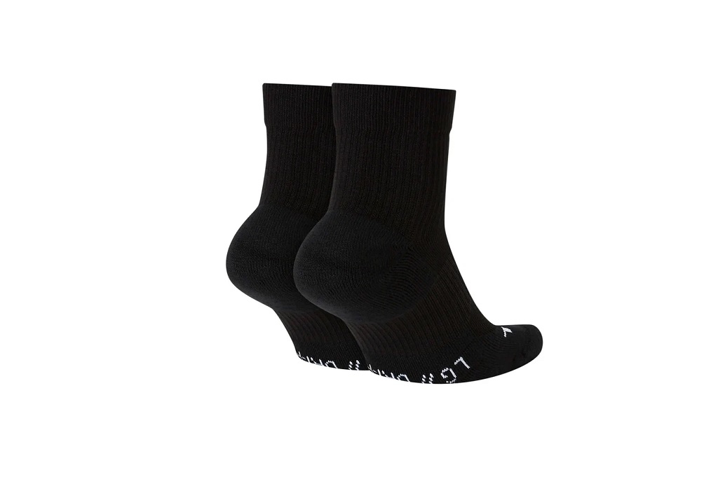 Носки спортивные Nike Court Multiplier Max Ankle, 2 пары (черный)