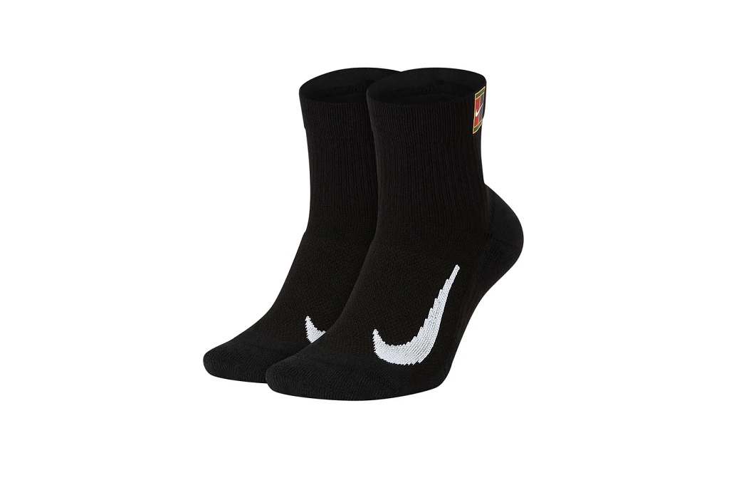 Носки спортивные Nike Court Multiplier Max Ankle, 2 пары (черный)