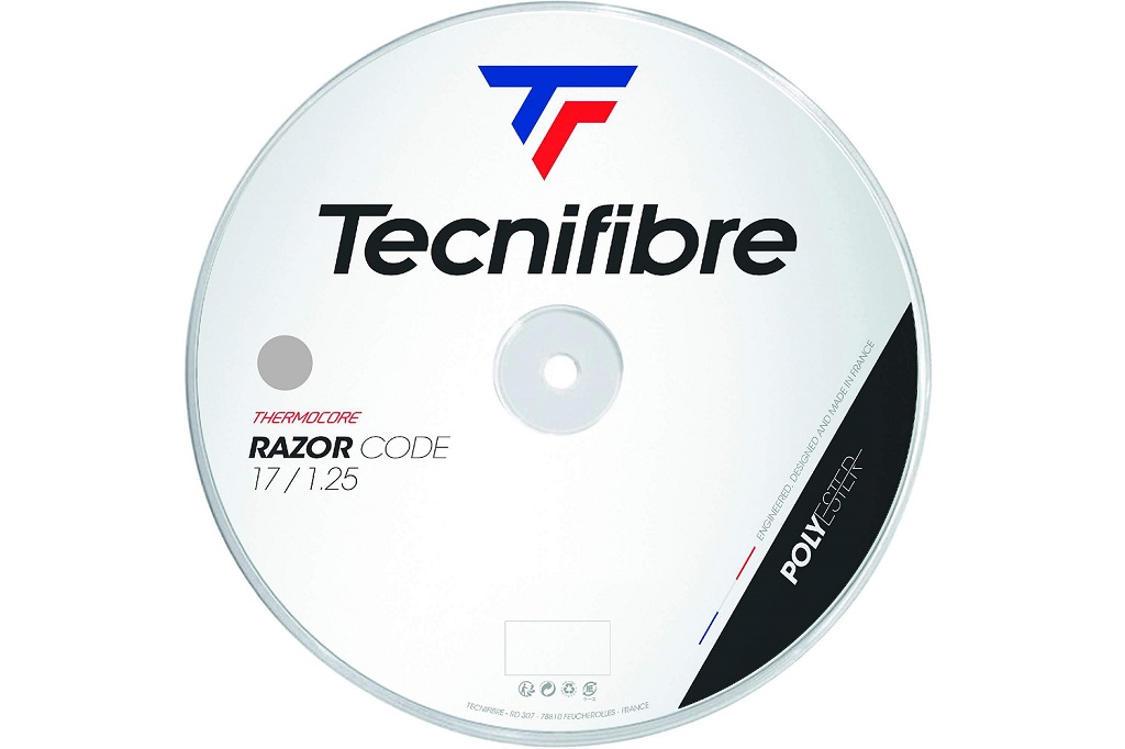 Теннисная струна Tecnifibre Razor Code (200 м), темно-серый