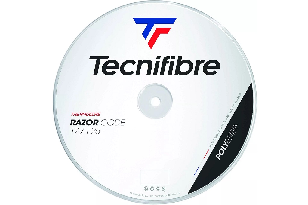 Теннисная струна Tecnifibre Razor Code (200 м), белый