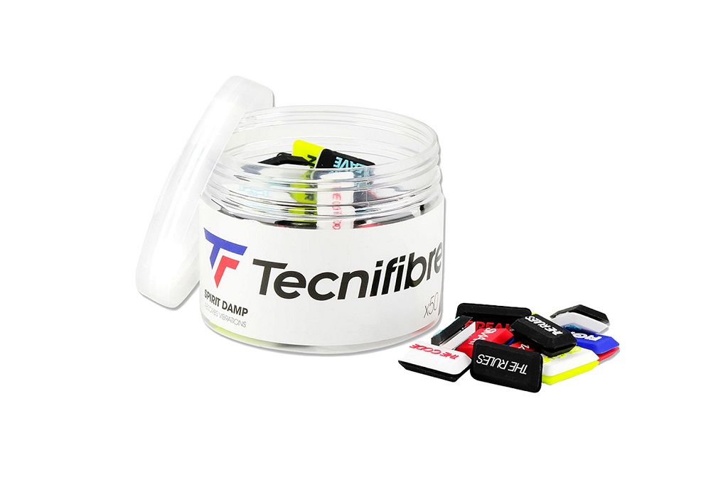 Виброгаситель Tecnifibre Spirit Damp Neon Box, 1 шт (ассорти)