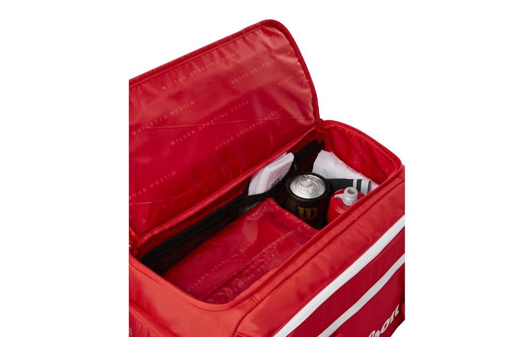 Сумка теннисная Wilson Super Tour Small Duffle 2025 (красный)