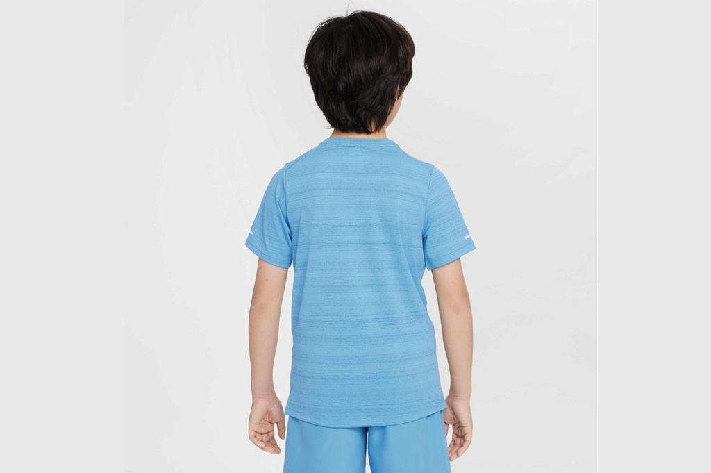 Футболка для мальчиков Nike Dri-Fit Miler (голубой)