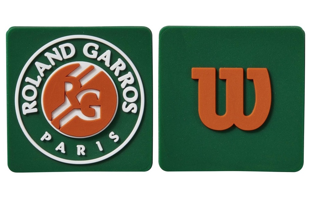 Виброгаситель Wilson Roland Garros Vibra Dampener, зеленый/оранжевый