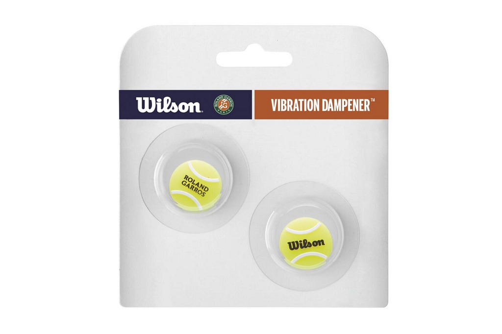 Виброгаситель Wilson Roland Garros Tennis Ball Dampener, желтый/черный