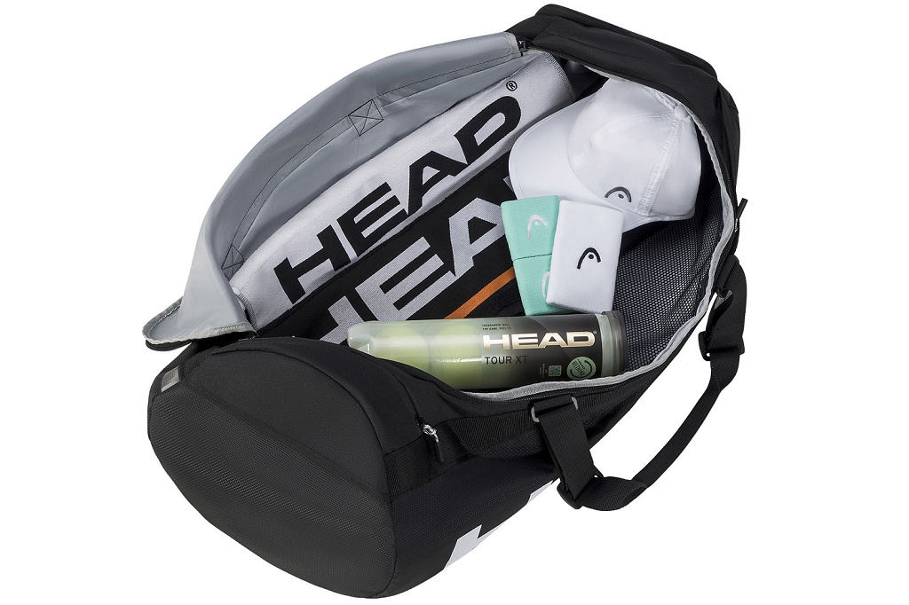Сумка теннисная Head Tour Court Bag 50L (черный/белый)