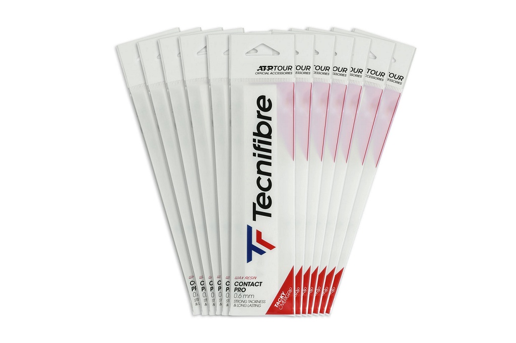 Намотка Tecnifibre Contact Pro White 50 штук (белый)