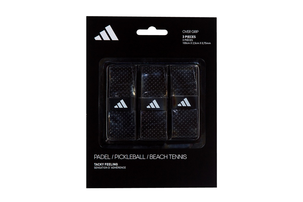 Намотка для ракеток падел Adidas Overgrip Padel (3 шт. в упак.), черный