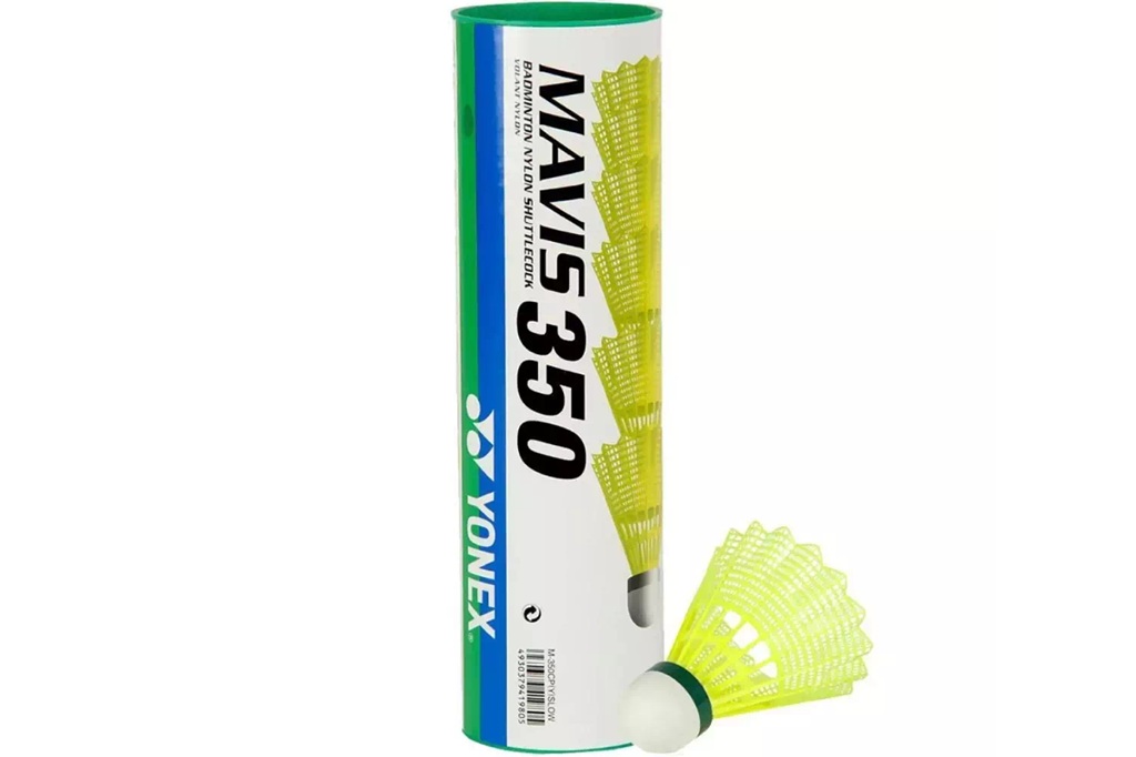 Воланы для бадминтона Yonex Mavis 350 Slow (медленный), 6 шт. в упак.