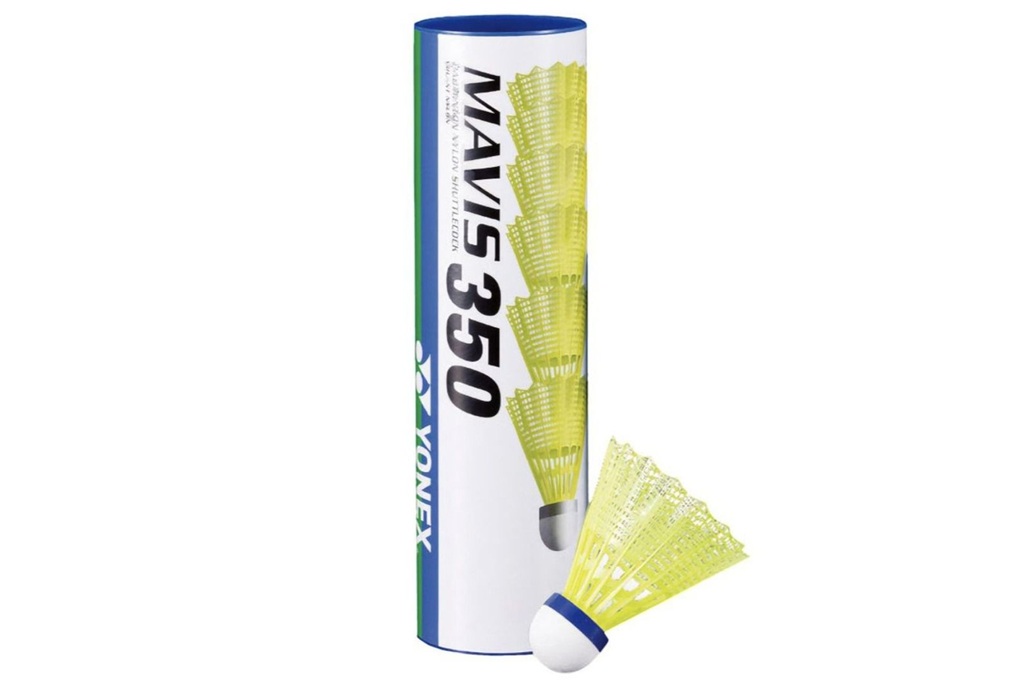 Воланы для бадминтона Yonex Mavis 350 Middle (средний), 6 шт. в упак.