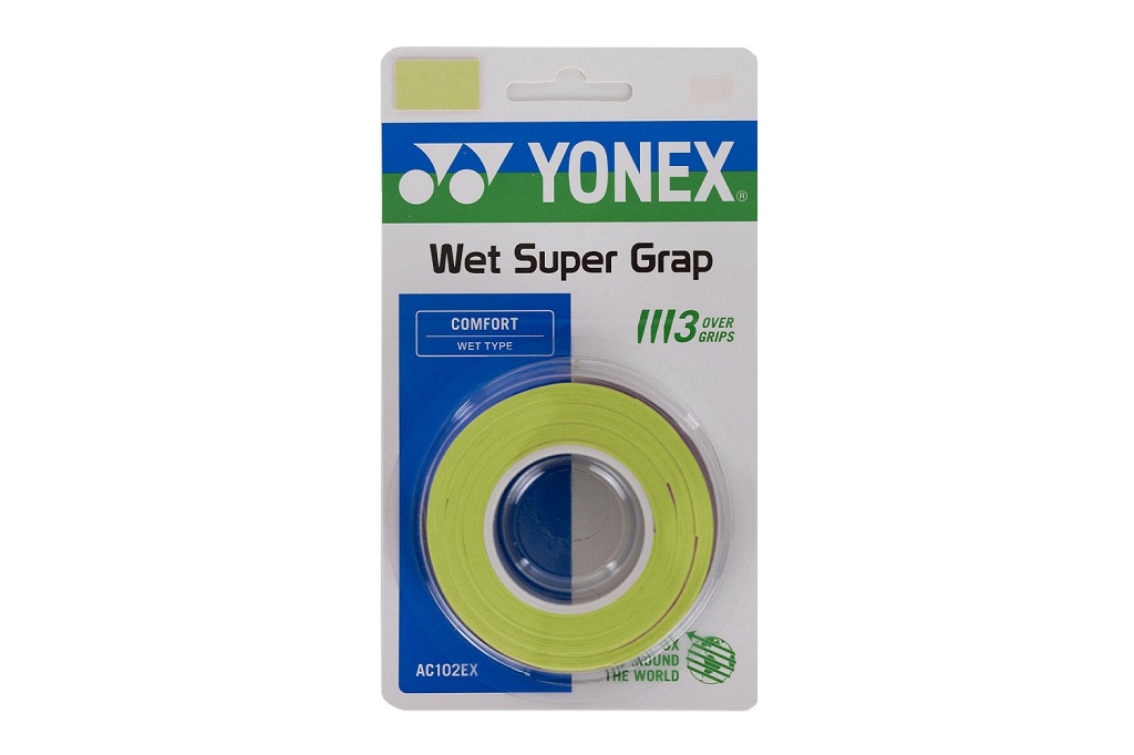 Намотка Yonex Super Grap 3 штуки (зелёный)